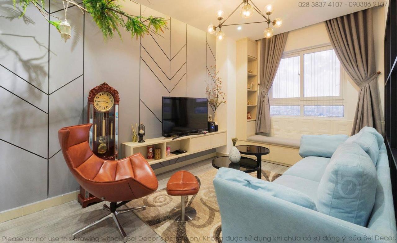 Liam Service Apartment - Vinhome Central Park Ho Chi Minh-stad Buitenkant foto